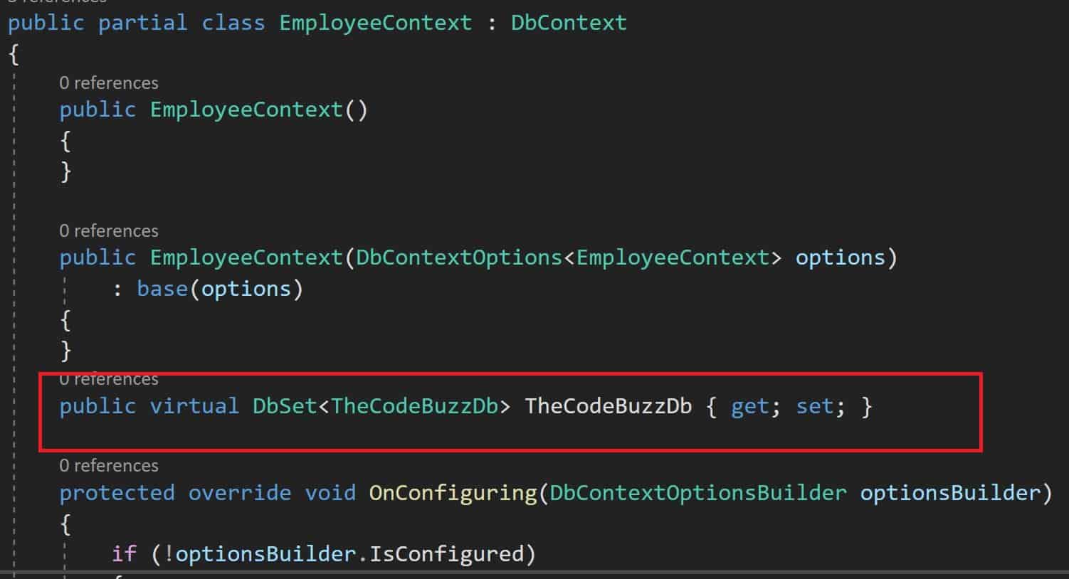 Scaffold Entity Framework Core SQL Tables TheCodeBuzz