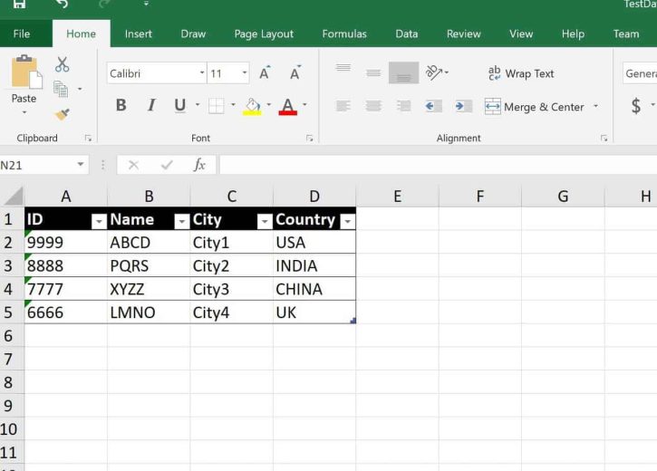 EPPlus – How to Read/Write Excel files in C# .NET Core - TheCodeBuzz