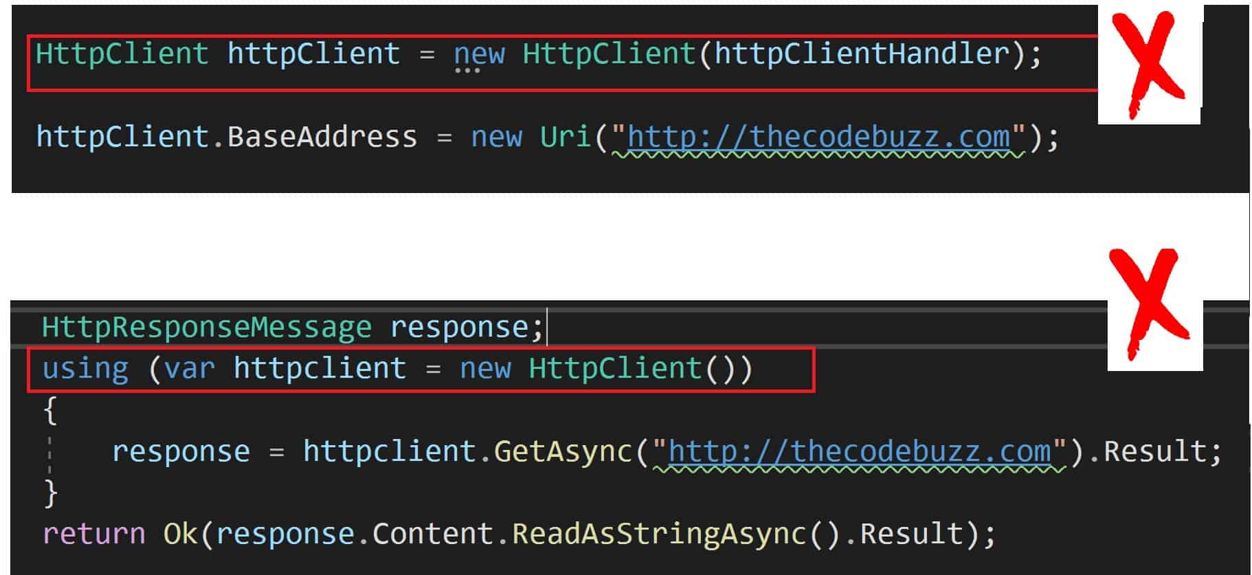 httpclient default credentials .net core