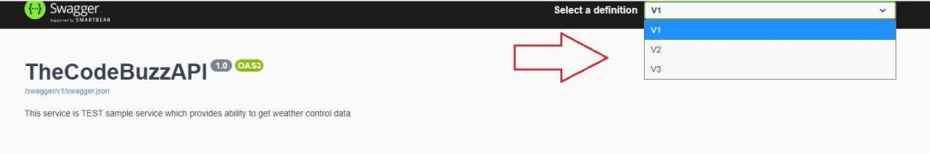 Add OpenAPI Swagger API Versioning – Guidelines - TheCodeBuzz