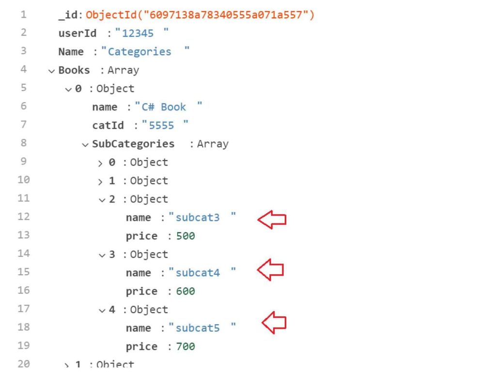 MongoDB using AddtoSet