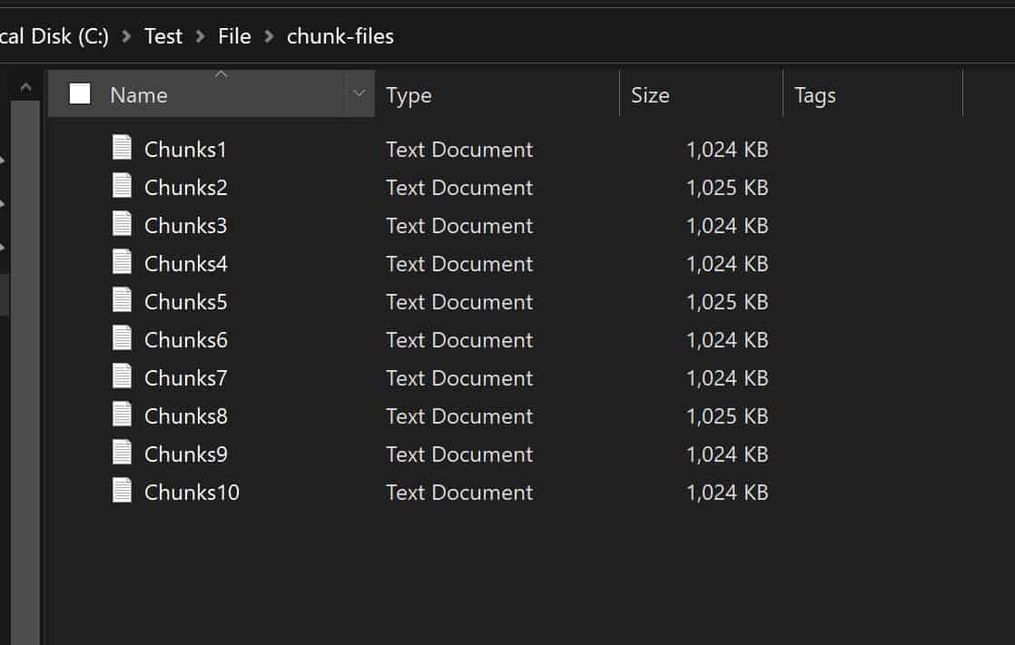 download large file in chunks c#