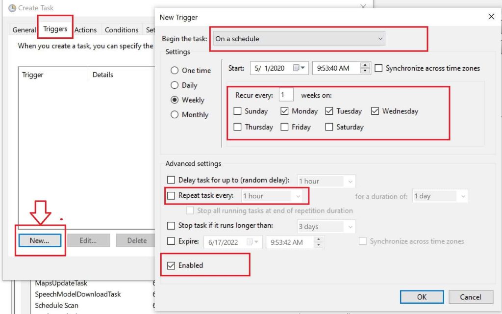  Run Powershell script using task scheduler to 