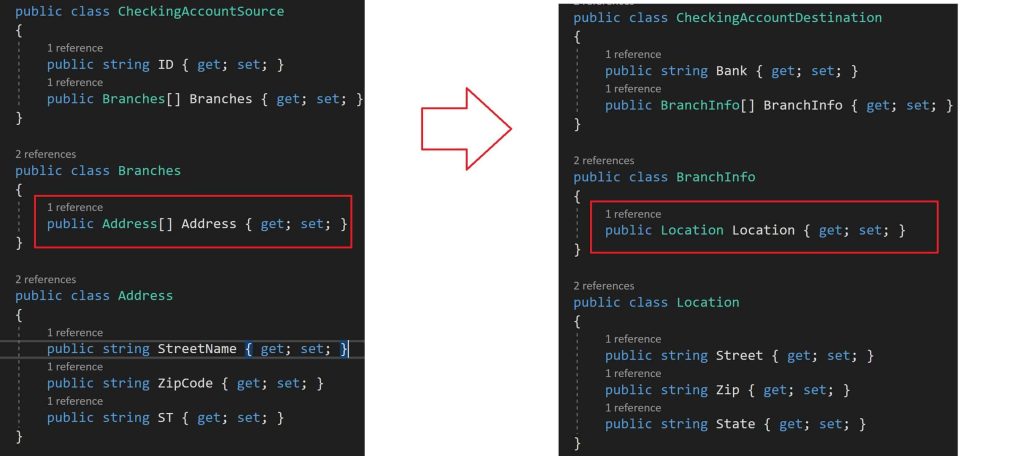 Automapper map Array to Object with example