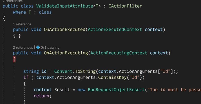 Unit Test and Mock ServiceFilter Attribute of Controllers - TheCodeBuzz
