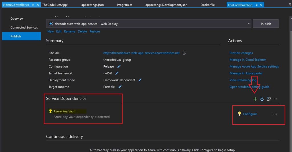 azure key vault access denied