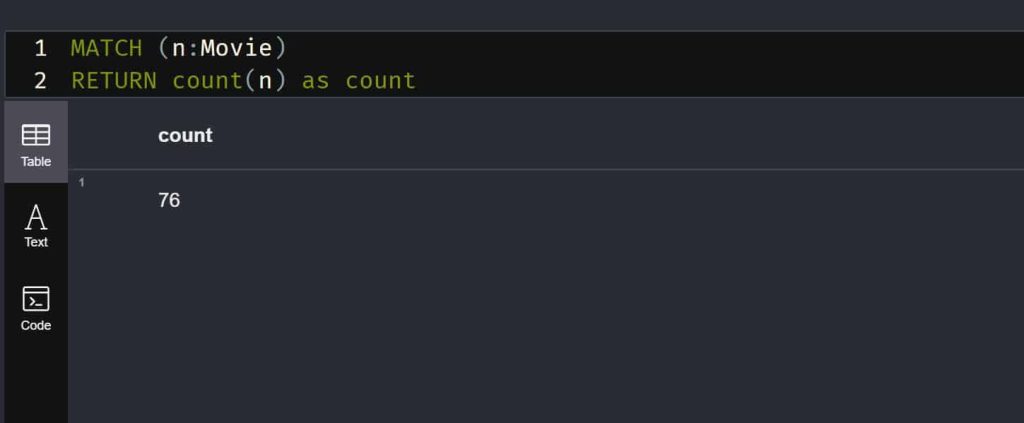 how to count the numbers of node types in the neo4j graph