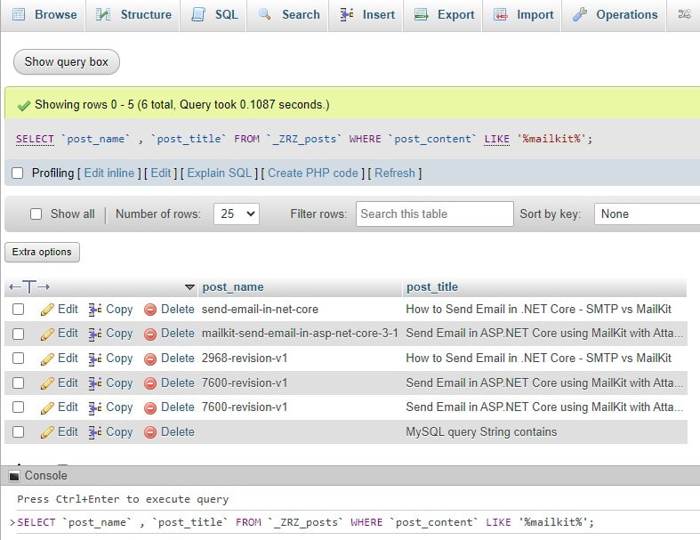 Mysql query string contains mysql string contains multiple words